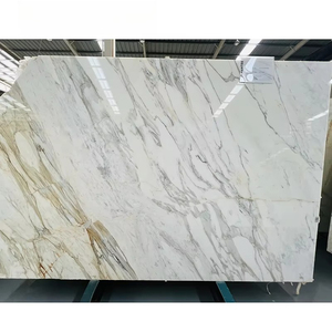 Venta al por Mayor de Fábrica, Losa Grande Pulida de Mármol Calacatta Gold, Diseño Moderno para Hoteles, Villas, Paredes, Tocadores, Hospitales - Product Image 5