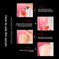 Sérum facial à l'acide hyaluronique coréen HAICUIER LOGO personnalisé, MOQ 1 pièce, pour lutter contre les rides, lutter contre le vieillissement, raffermir et hydrater le visage