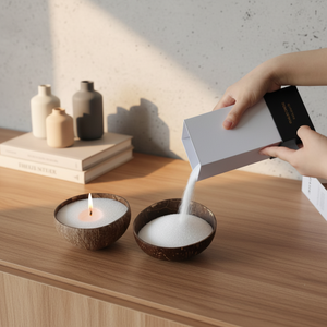 <span class=keywords><strong>Cera</strong></span> de Arena Perlada para Velas <span class=keywords><strong>con</strong></span> Logotipo Personalizado, <span class=keywords><strong>Cera</strong></span> Vegetal para Velas, Decoración para Bodas, Venta Directa de Fábrica - Product Image 2