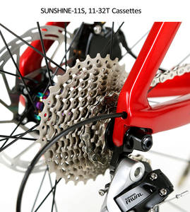 Bici da corsa completa Super leggera in fibra di carbonio per bici da corsa 24 biciclette da ghiaia - Product Image 6