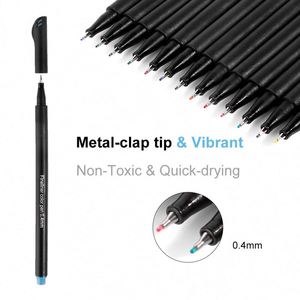 High Quality 0.4mm 100colors Non Toxic Water Based Ink Writing Drawing Art Marker - Product Image 5