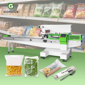 Machine d'emballage multifonctionnelle pour lingettes humides parfumées, éponges nettoyantes et savons en emballage flow pack - Product Image 1