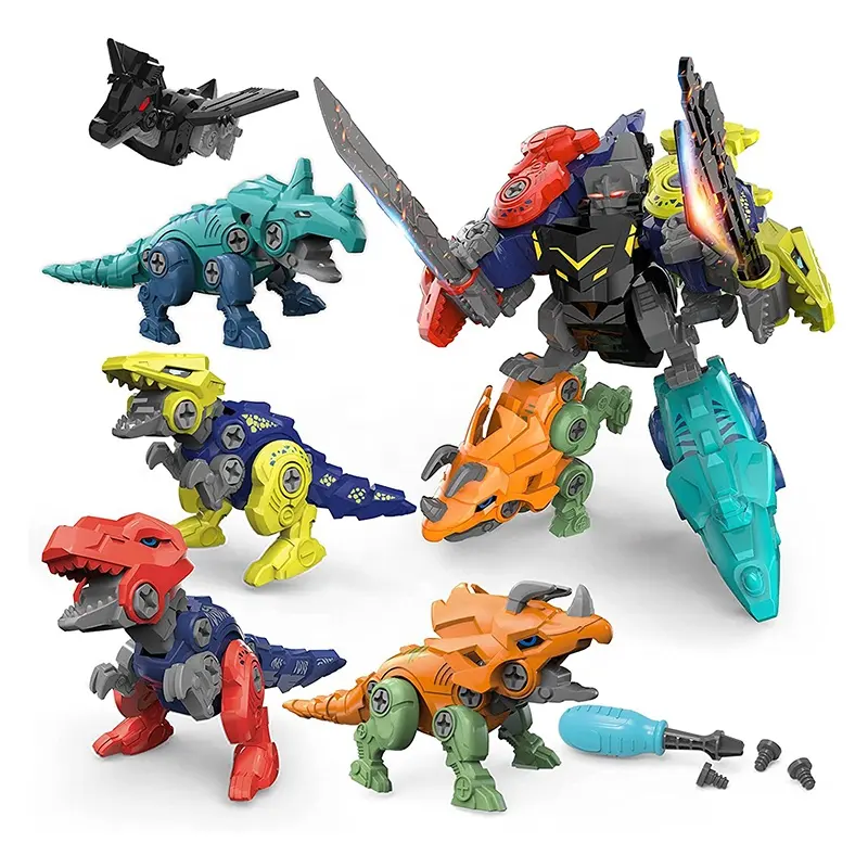 <span class=keywords><strong>Robot</strong></span> d'apprentissage de Construction de squelette, Stem Dino Building, ensemble de jouets à démonter, jouets de dinosaure éducatifs à démonter pour enfants