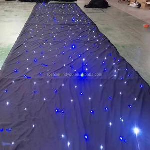 Tenda Luminosa a LED Effetto Cielo Stellato per Sale Matrimoni e Hotel, Sfondo in Tessuto Galassia per Palcoscenico - Product Image 4