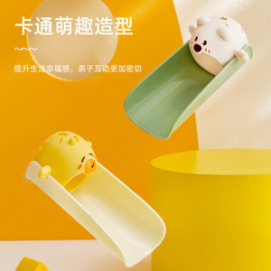 Bathroom Faucet Spout Extension Silicone Anti Splash Baby Kids Wall Mounting Contemporary Design - Product Image 1
