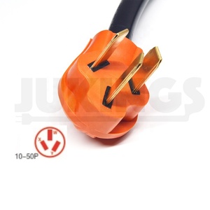 NEMA 10-50P 3-Pin erkek duvar fişi 5-15R 110/125V 3-Prong priz gaz aralığı soba fırın 250 STW kordon enstrümantasyon SJTW tel