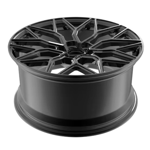 Jantes en alliage noir multi-rayons de 17/18/19/20 pouces 5x114.3 5X112 5X108 adaptées aux voitures de tourisme coréennes et allemandes - Product Image 2