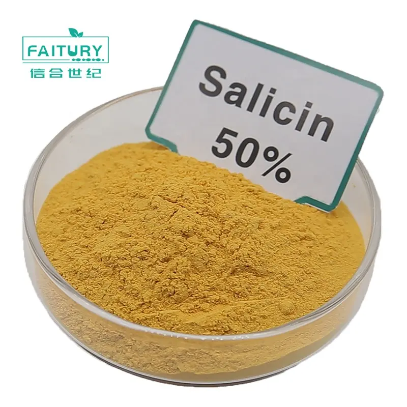 높은 품질 화이트 버드 나무 껍질 추출물 50% 식품 학년 공장 공급 Salicin50 %