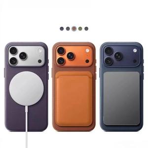 <span class=keywords><strong>Coque</strong></span> de téléphone Techwoven en gros pour iPhone 17 18 Pro Max, Housse Magnétique Antichoc Tressée - Product Image 2