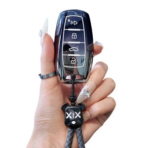 Housse de protection pour clé de voiture en TPU souple pour HAVAL POER H6 Jolion M6 H2S F7X <span class=keywords><strong>F5</strong></span> H4 H7 Porte-clés porte-clés - Product Image 1