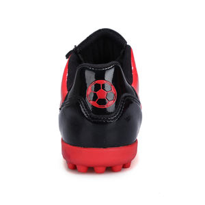 בני נוער גיל 11-12 futsal אדום כדורגל סוליות בני בנות עור דשא מקורה נעלי כדורגל לילדים - Product Image 5