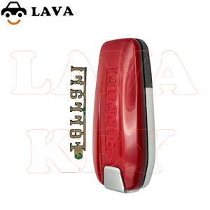 Coque de clé de remplacement pour Ferrari 458 588 488GTB LaFerrari 2014-2020, étui de clé intelligente de haute qualité avec logo et lame - Product Image 5