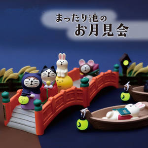 Articles d'épicerie japonais ZAKKA, Festival de la Mi-automne, artisanat de jeu soigné, accessoires de photographie, cadeaux miniatures <span class=keywords><strong>en</strong></span> résine, bibelots de chat - Product Image 4