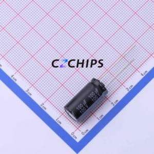 ตัวเก็บประจุอิเล็กโทรไลต์อะลูมิเนียมแบบ Through-Hole รุ่น EEUFR2A101 ขนาด D10xL20 มม. 100uF 20% 100V 1.5A-100kHz - Product Image 1