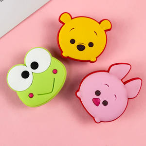 Dekorative Sicherheits-Anstecknadeln mit individuellem Logo, weiche Silikon-Ränge, 3D-gedruckte Gummi-Dübel, Elefanten-Pins, Kunststoff-Abzeichen - Product Image 4