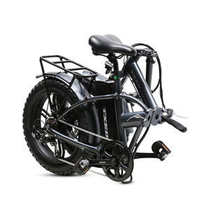 Bicicleta Eléctrica Plegable con Rueda Integrada de Aleación de 20 Pulgadas, Venta Directa de Fábrica TXED - Product Image 4