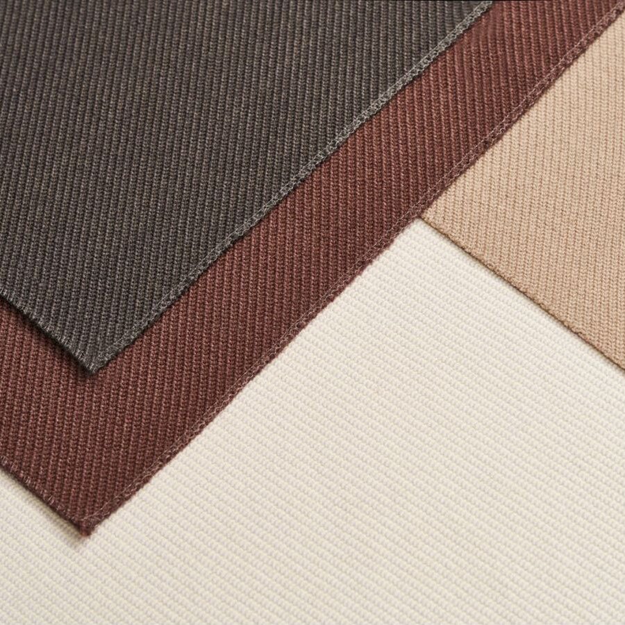 Superior Comfort Organic Wool/Nylon Blend 90.5% Wool 9.5% Nylon Upholstery Fabric for Home Textile Breathable Plain for Sofa