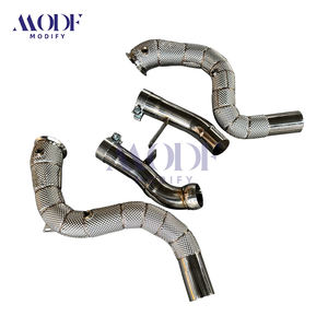 Kit de Downpipe Haute Performance pour Mercedes-Benz GLE63 AMG W167 4.0L Biturbo, Acier Inoxydable 304 Soudé TIG, <span class=keywords><strong>Décat</strong></span> - Product Image 1