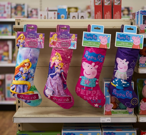 Chaussettes de Noël Epiphany Stocking Socks Calza Befana en polyester tricoté, porte-bonbons et chocolats, autres décorations de Noël, fabriqué en Chine - Product Image 1