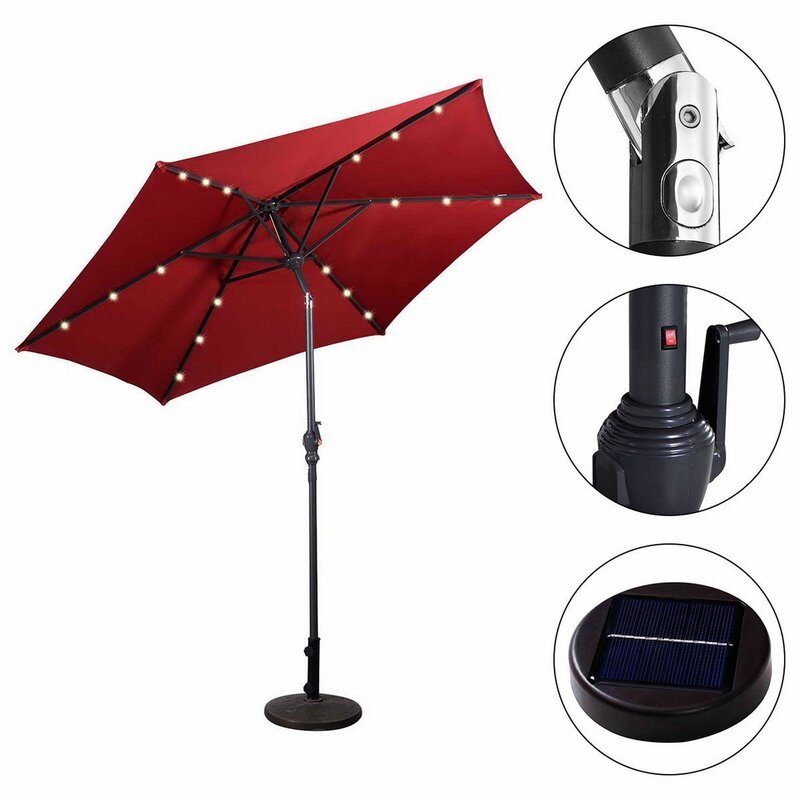 Solar LED Light Outdoor Patio Garden