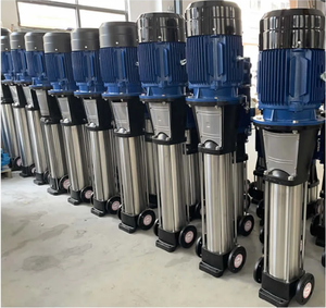 Pompe à eau centrifuge multi-étages verticale CDL, moteur en cuivre pur de haute qualité, certifiée ISO9001/CE, marque HengBiao - Product Image 2