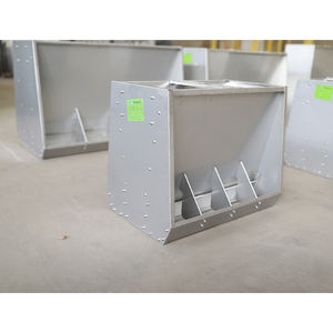 Nouveau système d'alimentation pour porcs Hengyin, vente directe d'usine, mangeoire automatique en acier inoxydable à double passage, garantie 1 an, 50 kg - Product Image 3