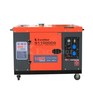 11Kw 14Kva generatore Diesel 1105F monocilindrico Diesel 1 fase 3 fase tipo silenzioso generatore cinese prezzo