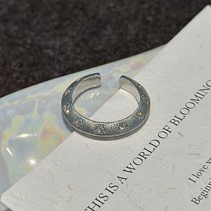 Anillo de Plata Pura S925, Diseño Romántico Vintage, Simple y Moderno, Estilo Medieval, Anillo Abierto de Lujo Ligero con Circonita - Product Image 5