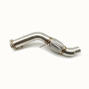 Edelstahl 3-Zoll-Downpipe Passend für 2006-2010 BMW X5 E70 3.0D <span class=keywords><strong>M57N2</strong></span> - Product Image 5