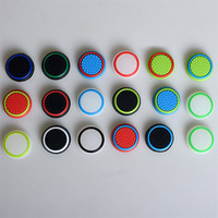 Tapas de Silicona de Dos Colores para Joystick de XBOXONE 360 PS4 PS5, Botón con Forma de Hongo