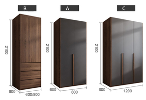 Armario de Almacenamiento, Muebles de Dormitorio, <span class=keywords><strong>Roperos</strong></span> <span class=keywords><strong>y</strong></span> <span class=keywords><strong>Closets</strong></span>, Armario de Madera para Ropa, Armario de Dormitorio - Product Image 4