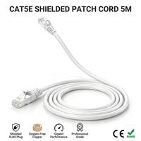 Hochwertiges OEM ODM Cat5e Cat5 5m 16FT RJ45 Patchkabel CCA UTP FTP SFTP Abgeschirmtes Ethernet LAN-Kabel für PS5 Xbox Smart TV Gaming