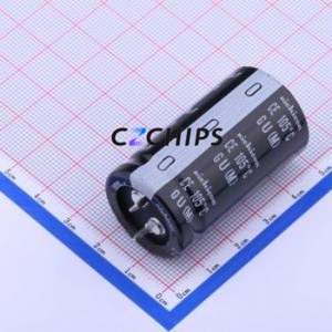 ตัวเก็บประจุแบบอิเล็กโทรไลต์อะลูมิเนียมแบบ Snap-in รุ่น LGU1V103MELA ชนิด Through-hole (THT) ขนาด D25xL45 มม. 10000uF 20% 35V 10 มม. - Product Image 1