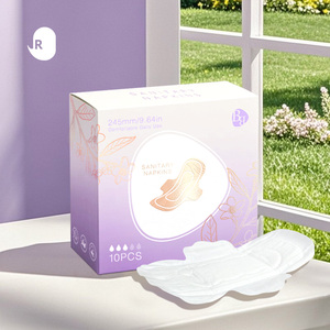 Siêu mềm siêu mỏng Hữu Cơ bông băng vệ sinh dùng một lần thêm khăn ăn dài với siêu hấp thụ mẫu miễn phí - Product Image 1