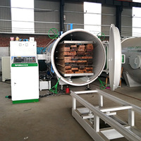 Chine nouveau produit usine Offre Spéciale directe RF radiofréquence vide four de séchage du bois à cycle rapide prix de la machine de séchage du bois
