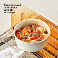 Ensemble de 18 ustensiles de cuisine détachables antiadhésifs, compatibles lave-vaisselle et induction, style coréen, multi-tailles, blanc-gris, amovibles
