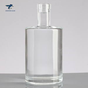 Bán Hot Chất Lượng Cao Và Giá Rẻ Rõ Ràng Vòng Rỗng Vodka Chai Thủy Tinh - Product Image 2