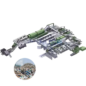 Équipement de fabrication de RDF, ligne de tri des déchets urbains, ligne de tri des déchets municipaux, usine de tri et de recyclage des déchets - Product Image 1