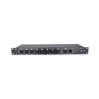 Contrôleur d'amplificateur séparateur de signal DMX512 personnalisé 8 routes avec télécommande pour effet de scène de machine à feu