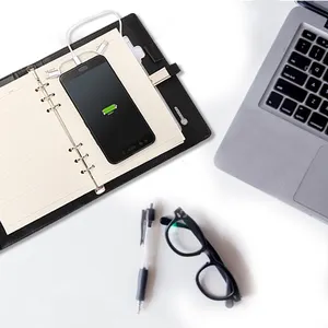 Lork – ordinateur portable Bluetooth intelligent avec batterie externe 8000mah et fonction d'enregistrement, planificateur de bloc-notes A5