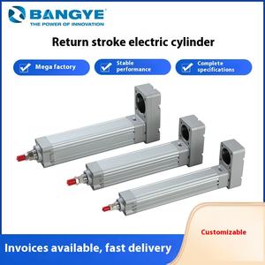 BANGYE alta precisione retrattile asta di spinta elettrica Servo cilindro vite <span class=keywords><strong>a</strong></span> sfera grande spinta collegamento diretto motore in alluminio - Product Image 6