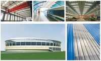 Panneaux de toiture transparents en PRV durables RUNLIN pour éclairage, garantie 5 ans, certifiés ISO9001, découpe sur mesure