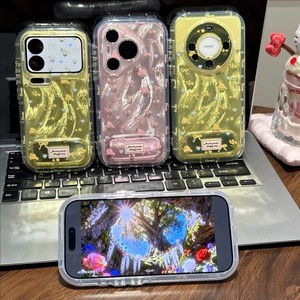 Coque de téléphone antichoc en TPU à motif floral rose et jaune printanier pour 17/16 Pro Max pour <span class=keywords><strong>Mate</strong></span> 70 Honor - Product Image 3