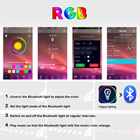 مصابيح أمامية ليد HCMOTIONZ RGB بدء تشغيل الرسوم المتحركة مصابيح أمامية Evo CF/CJ-من أجل ميتسوبيشي لانسر