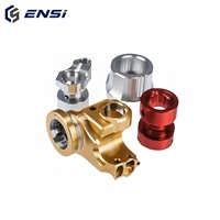Pièces usinées CNC en aluminium 6061, fraisage 4 axes, perçage, tournage, anodisées, haute précision, tolérance ±0,01 mm, composants de moteur