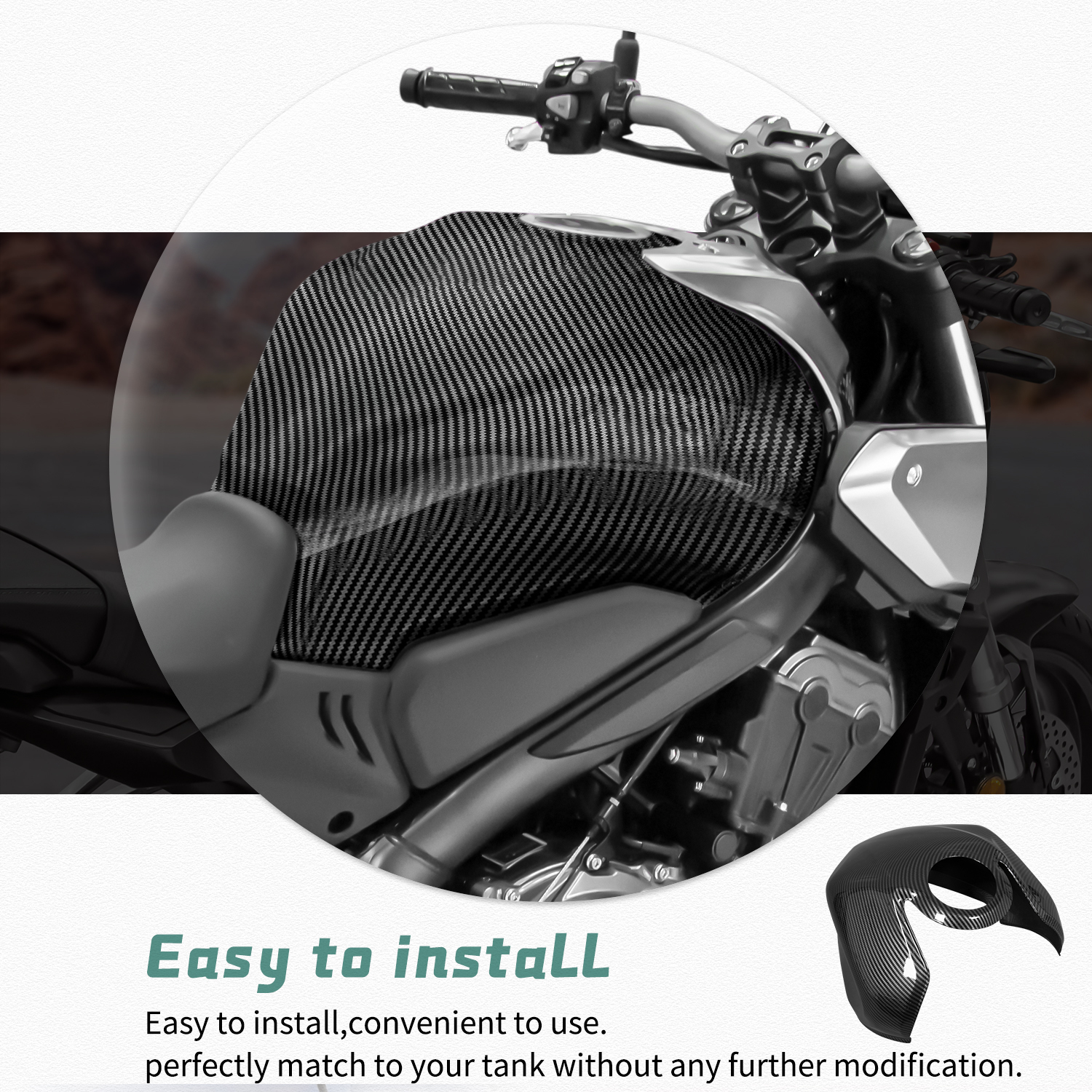XXUN Motorcycle Accessories - CB650R & CBR650R Tank Covers