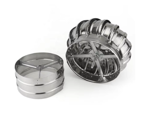 Ventilateur d'évacuation industriel, ventilateur de toit à turbine, ventilateur à vent non motorisé, extracteur de fumée de cuisine, <span class=keywords><strong>hotte</strong></span> d'évacuation de toit - Product Image 4