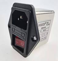 Filtre EMI DBI6 pour ligne électrique CA, filtre anti-bruit 1A 3A 6A 10A avec fusible unique, prise IEC, filtre anti-bruit pour ligne électrique CA