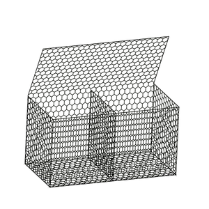 Düşük Maliyetli Sıcak Satış Tedarikçisi 1*1*1m Galvanizli Delikli Hasır <span class=keywords><strong>Gabion</strong></span> Kutusu Kaynak Hizmetiyle Açık Hava Nehir Çiti - Product Image 1