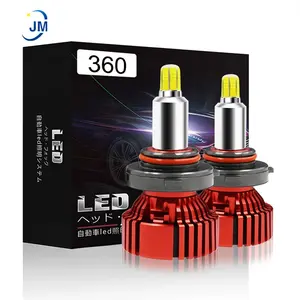 Trung Quốc Nhà Máy Miễn Phí Tùy Chỉnh Logo 9005 9006 Led Đèn Pha 6 Mặt 50 Wát 15000lm H1 H3 H4 H7 Led H11 D2s D4s 880 H27 Led Bộ Dụng Cụ